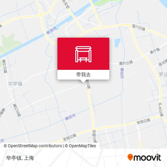 华亭镇地图