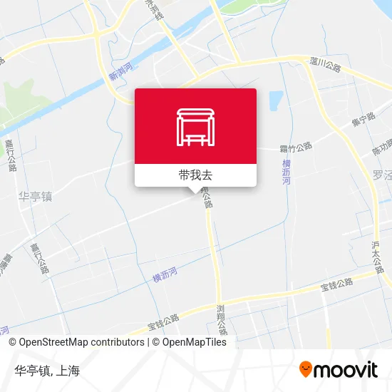华亭镇地图