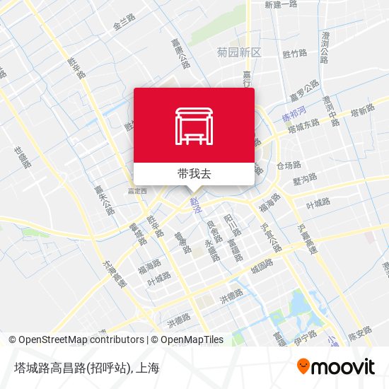 塔城路高昌路(招呼站)地图