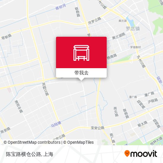 陈宝路横仓公路地图