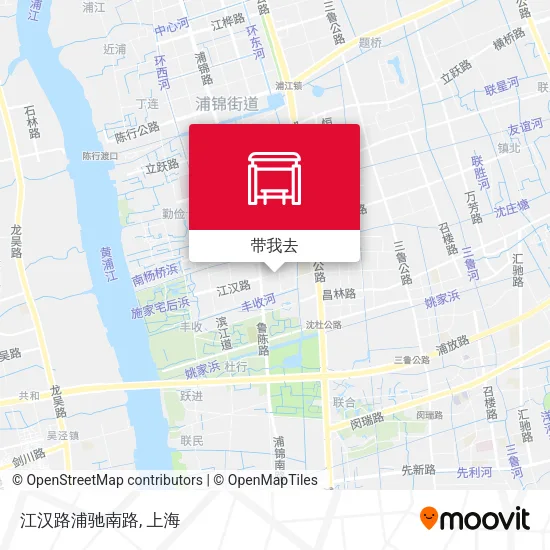 江汉路浦驰南路地图