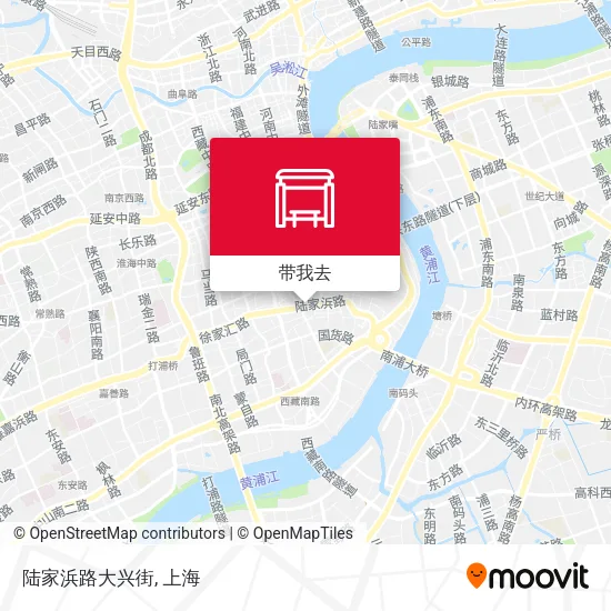 陆家浜路大兴街地图