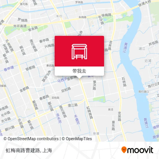 虹梅南路曹建路地图
