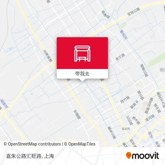 嘉朱公路汇旺路地图