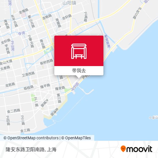 隆安东路卫阳南路地图