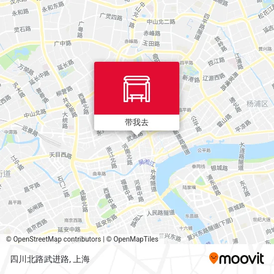 四川北路武进路地图