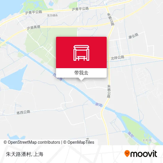 朱天路潘村地图