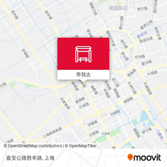 嘉安公路胜辛路地图