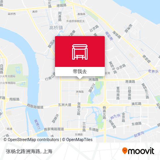张杨北路洲海路地图