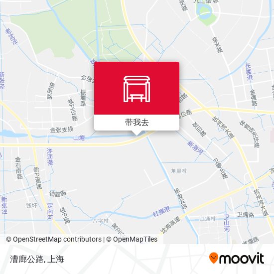 漕廊公路地图