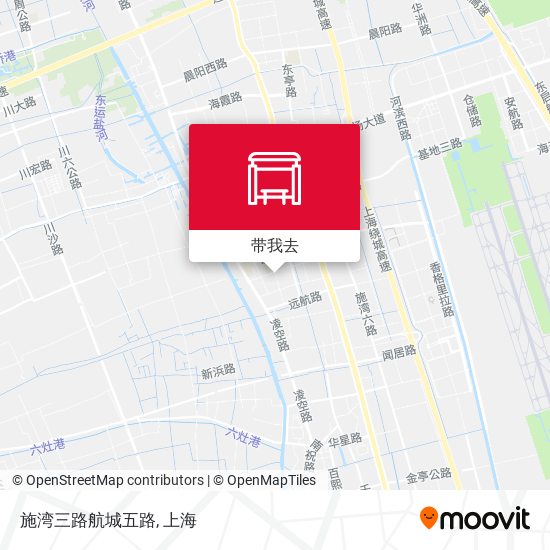 施湾三路航城五路地图