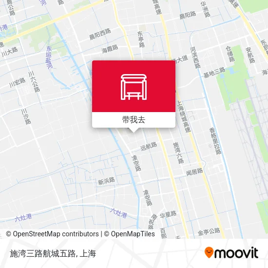 施湾三路航城五路地图