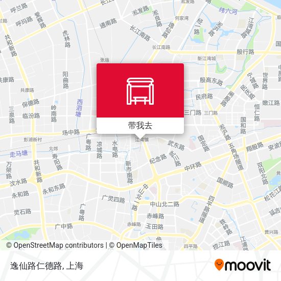 逸仙路仁德路地图