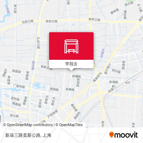 新庙三路卖新公路地图