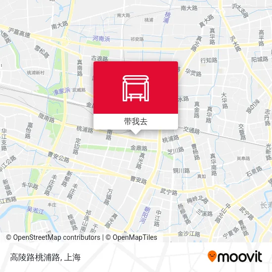 高陵路桃浦路地图