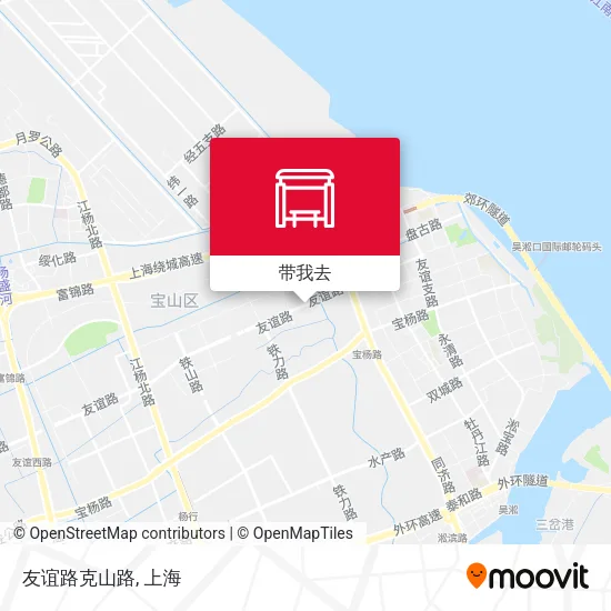 友谊路克山路地图