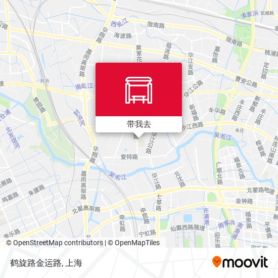 鹤旋路金运路地图