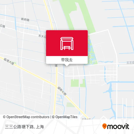 三三公路塘下路地图