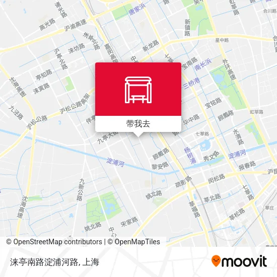 涞亭南路淀浦河路地图