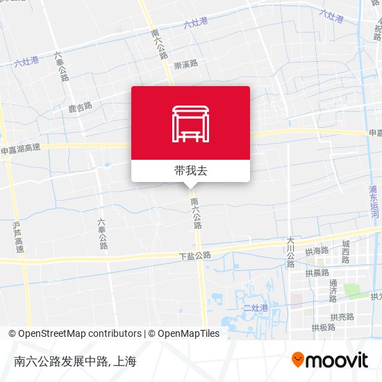 南六公路发展中路地图