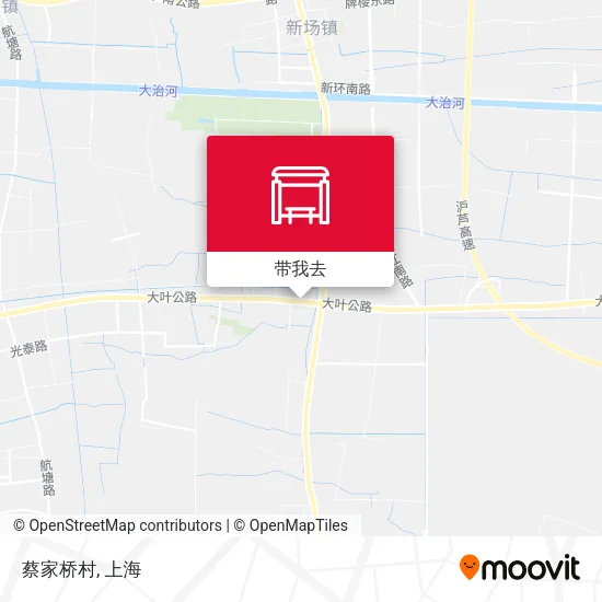 蔡家桥村地图