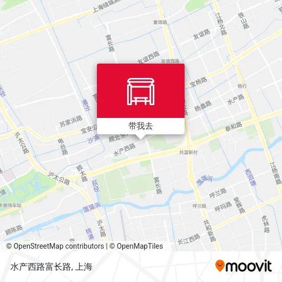 水产西路富长路地图