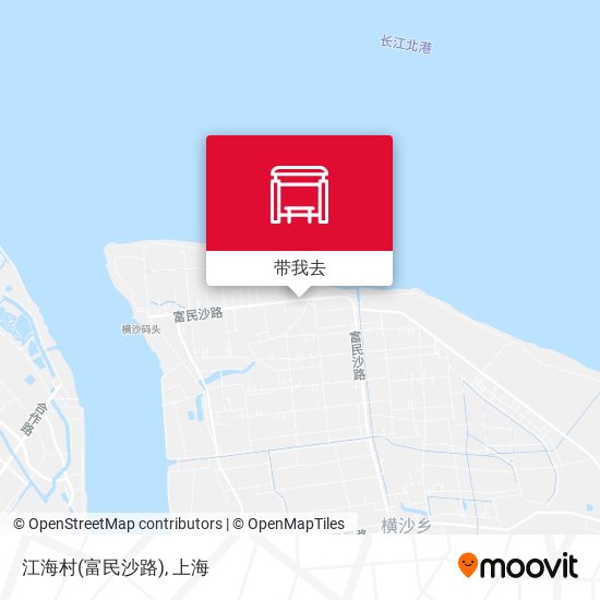 江海村(富民沙路)地图