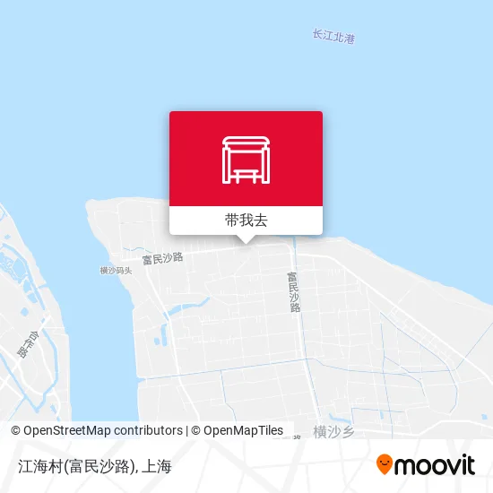 江海村(富民沙路)地图