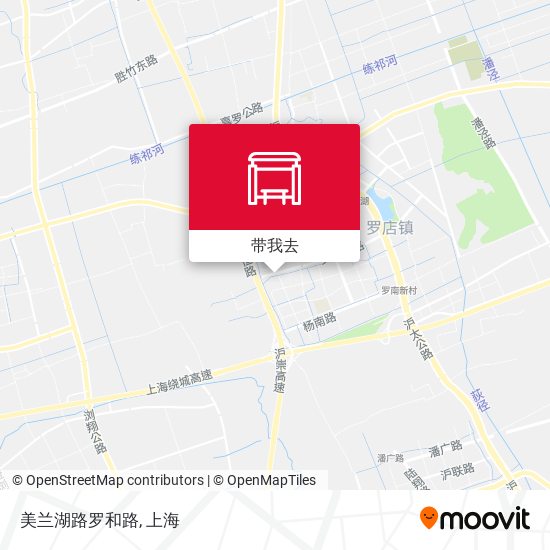 美兰湖路罗和路地图