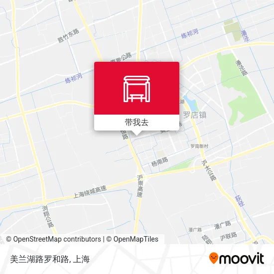 美兰湖路罗和路地图