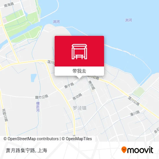 萧月路集宁路地图