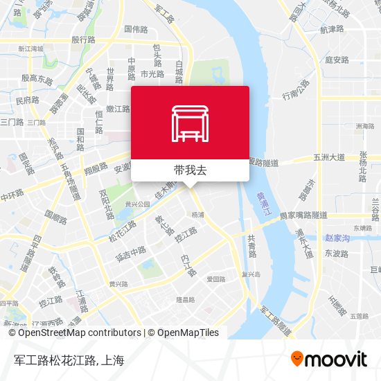 军工路松花江路地图