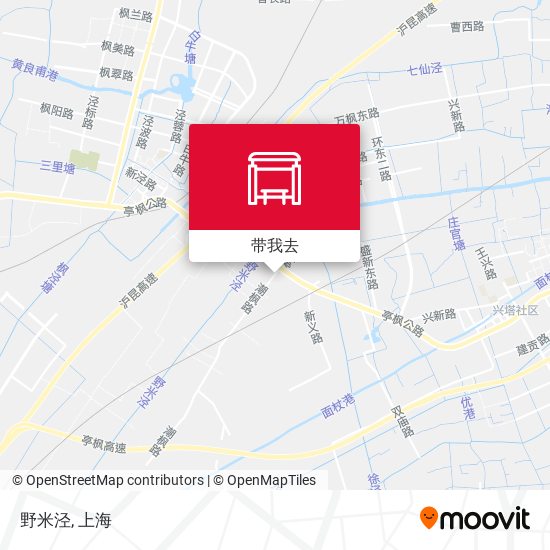 野米泾地图