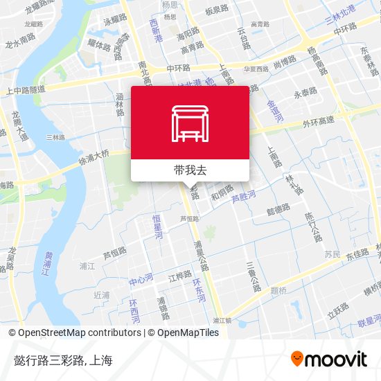 懿行路三彩路地图