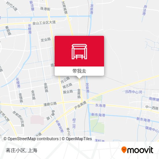 蒋庄小区地图