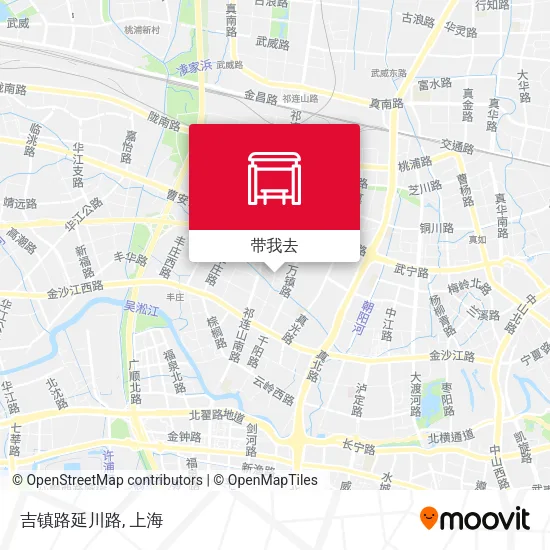 吉镇路延川路地图
