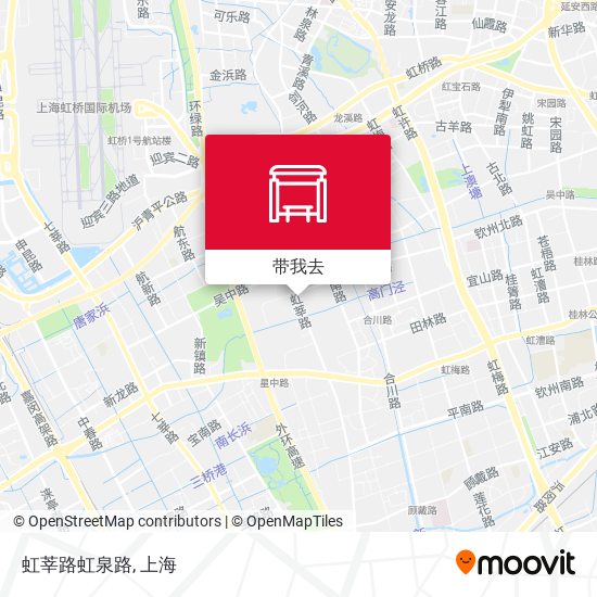 虹莘路虹泉路地图