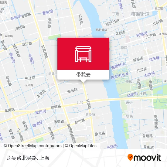 龙吴路北吴路地图