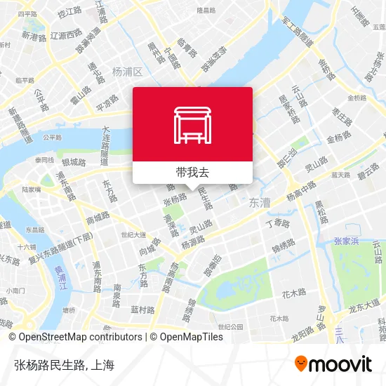 张杨路民生路地图