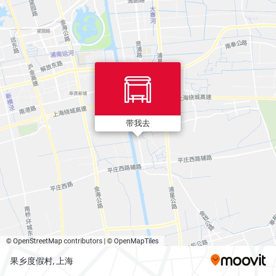 果乡度假村地图
