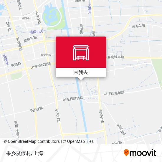 果乡度假村地图