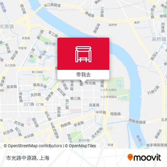 市光路中原路地图