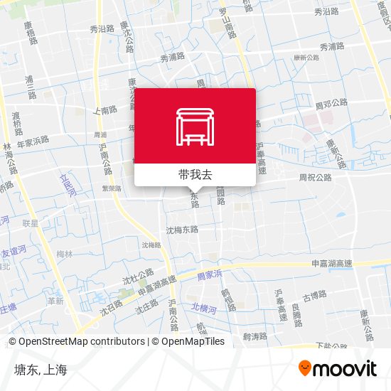 塘东地图
