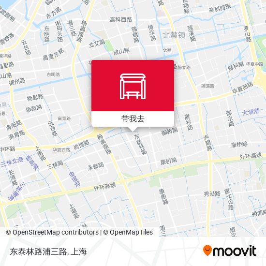 东泰林路浦三路地图