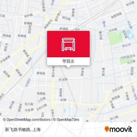 新飞路书敏路地图