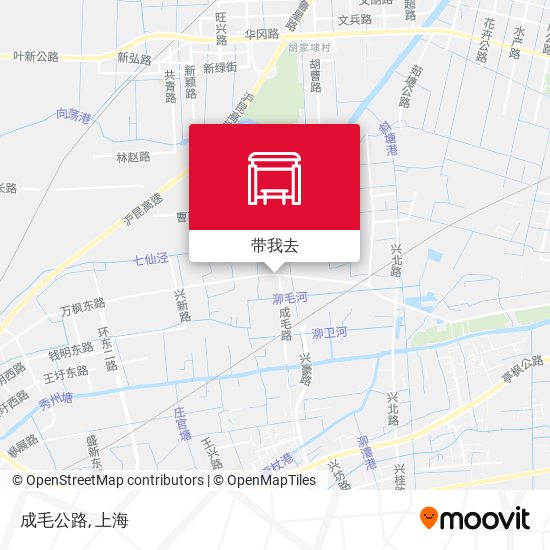 成毛公路地图