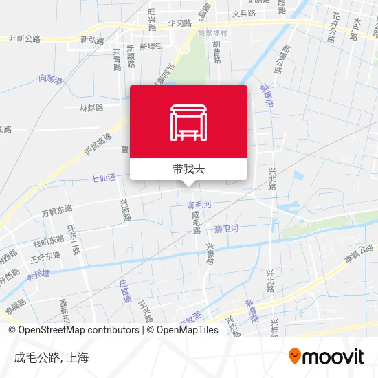成毛公路地图