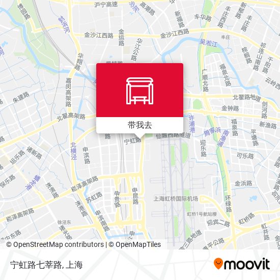 宁虹路七莘路地图