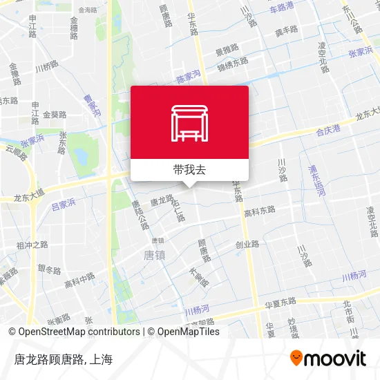 唐龙路顾唐路地图
