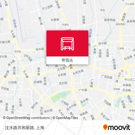 汶水路共和新路地图